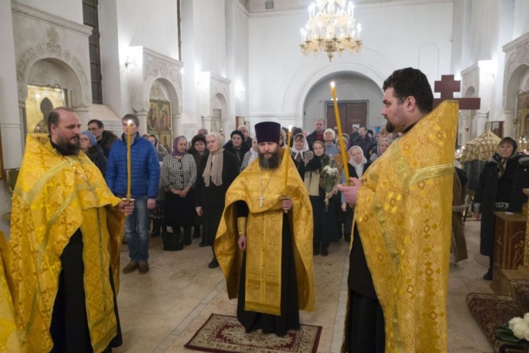 2015_03_08_Тезоименитство отца Иоанна, всенощное