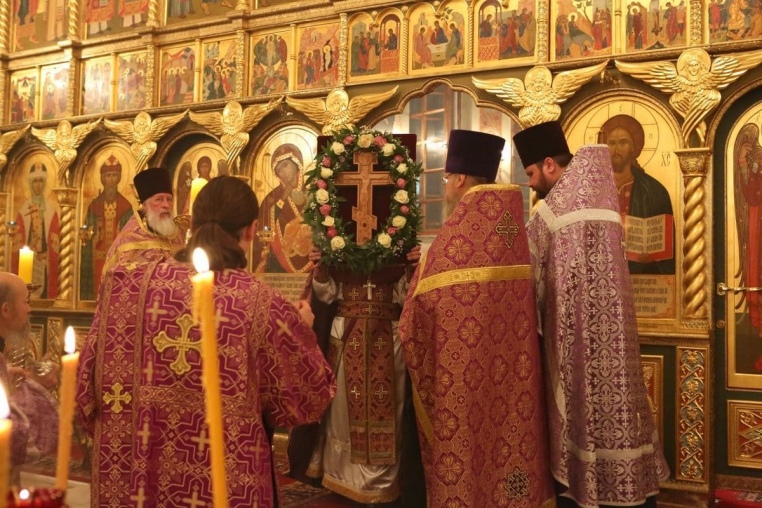 2016_09_26 Воздвижение Честного и Животворящего Креста Господня, всенощное