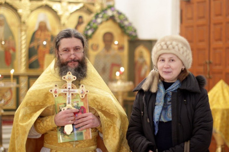 2018_02_09 Тезоименитство протоиерея иоанна Кудрявцева, Божественная литургия