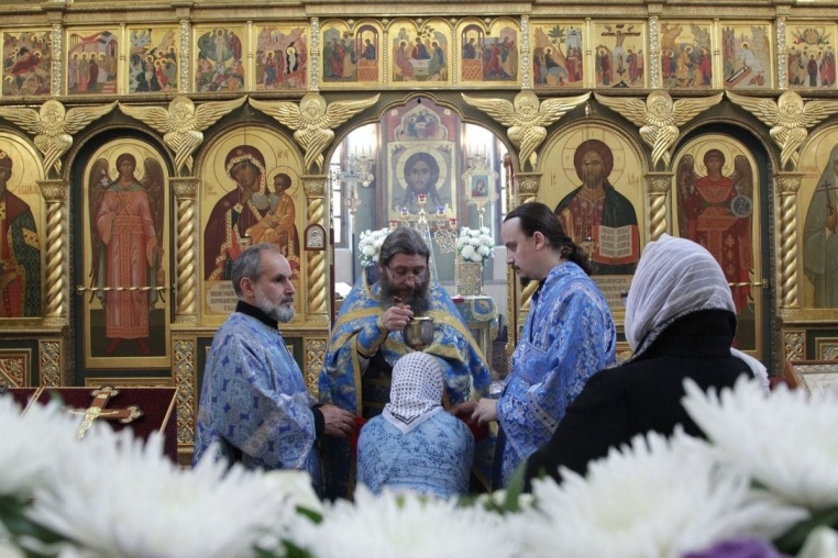 2019_10_14 Покров Пресвятой Богородицы, Божественная литургия 