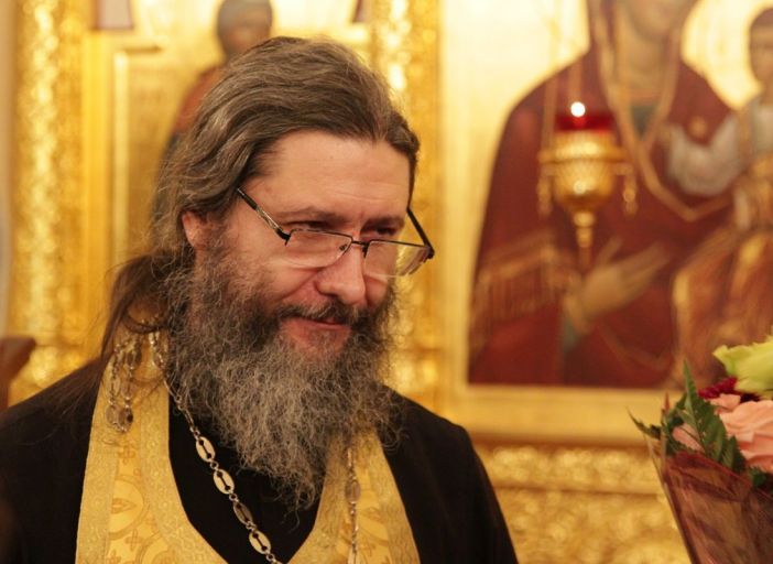 2020_02_07_Всенощное бдение под праздник перенесения мощей святителя Иоанна Златоуста, тезоименитство протоиерея Иоанна Кудрявцева (фото: Вера Андросова)