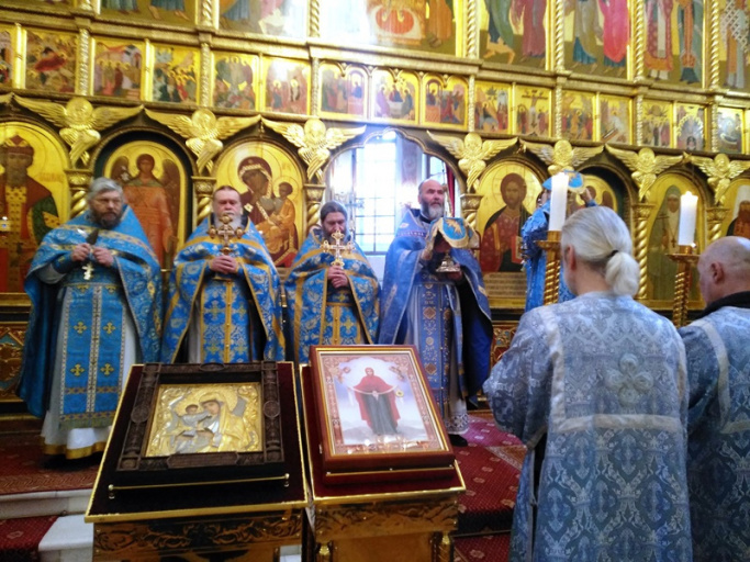 2022_02_03 Престольный праздник, поздняя Божественная литургия