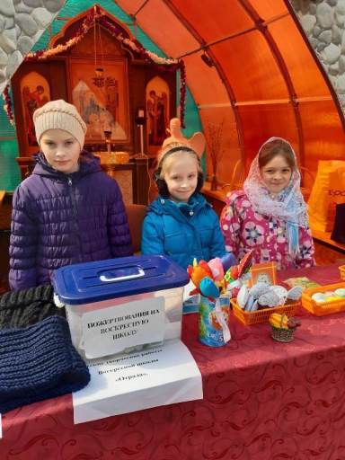 2022_04_23 Освящение куличей и детская ярмарка