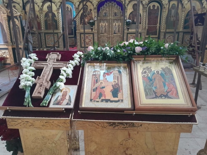 2024_04_06-07 Благовещение Пресвятой Богородицы (храм иконы Божией Матери "Отрада и Утешение" )