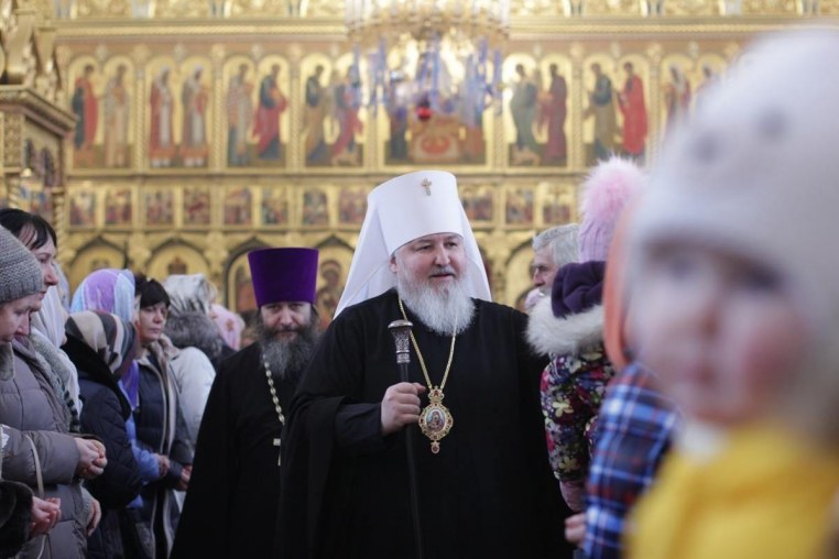 Архиерейское богослужение в день отдания праздника Богоявления 27 января 2019 года