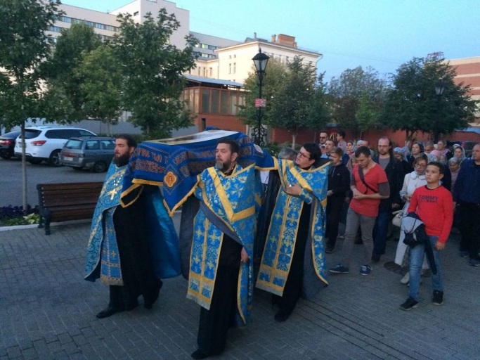 Чин погребения Богородицы 29 августа 2019 года