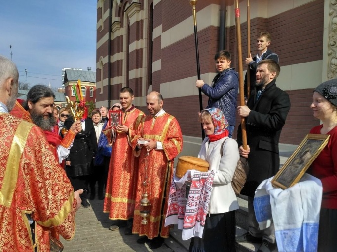 Крестный ход во вторник Светлой седмицы 10 апреля 2018 года