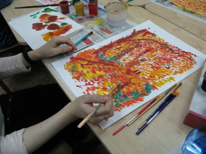 Мастер-класс по живописи 20 октября 2018 года