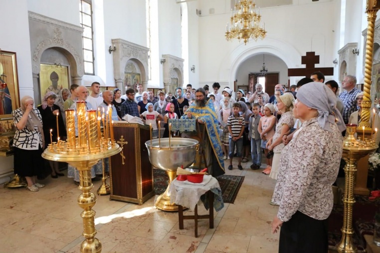 Молебен перед началом учебного года 2 сентября 2018 года