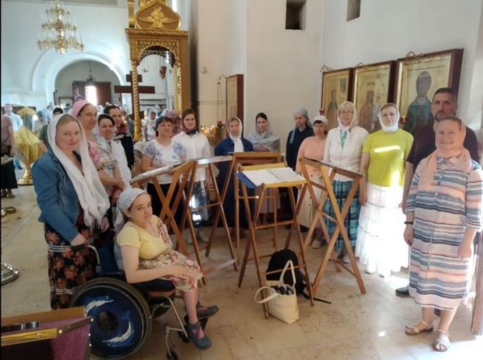 Народный хор. Богослужения 