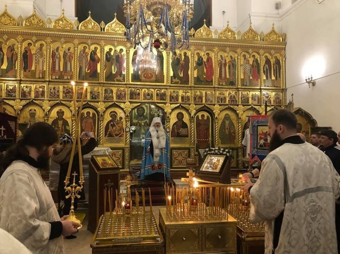 Панихида в день 100-летия начала политики расказачивания 24 января 2019 года