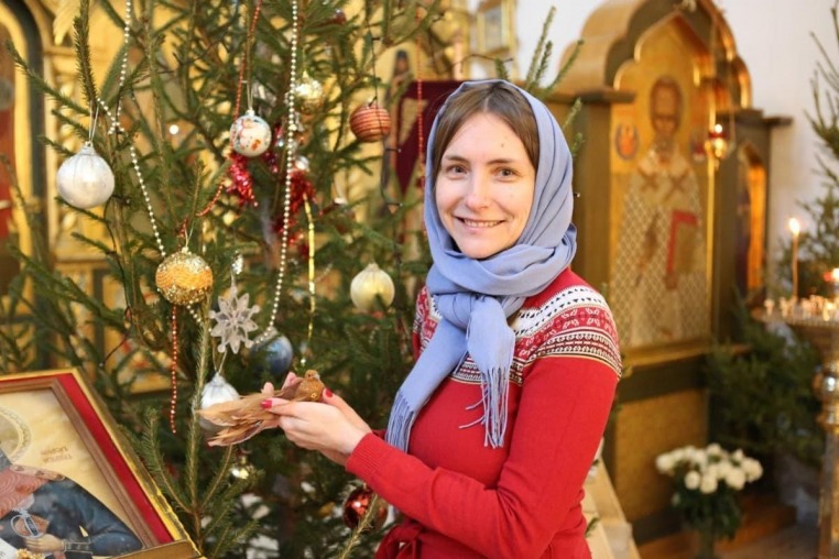 Подготовка храма к празднику Рождества Христова 5 января 2019 года