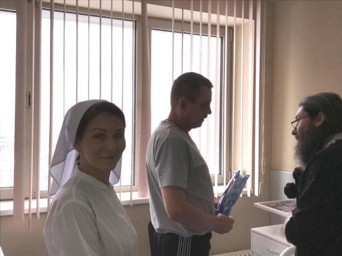 Поздравление пациентов Боткинской больницы 9-13 января 2019 года