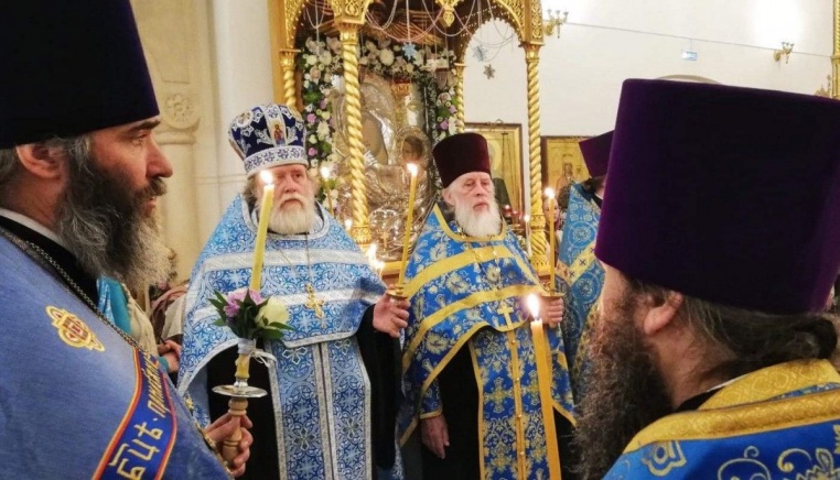 Престольный праздник-всенощное бдение 2 февраля 2019 года