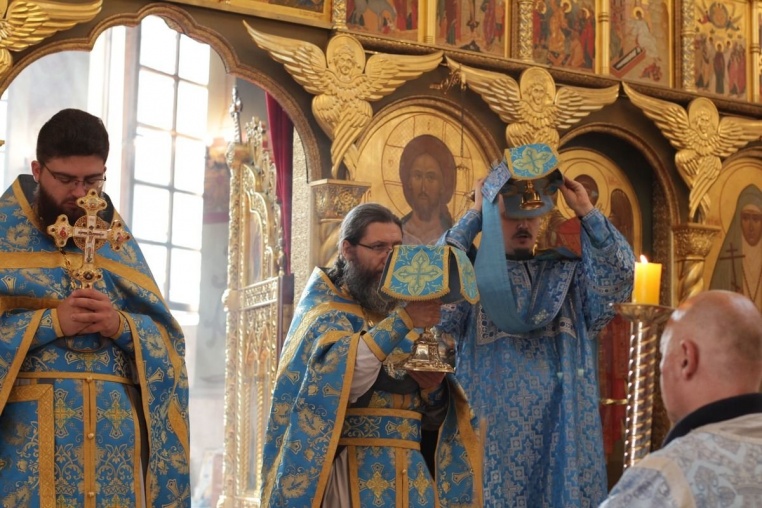 Успение Богородицы, Божественная литургия, 28 августа 2018