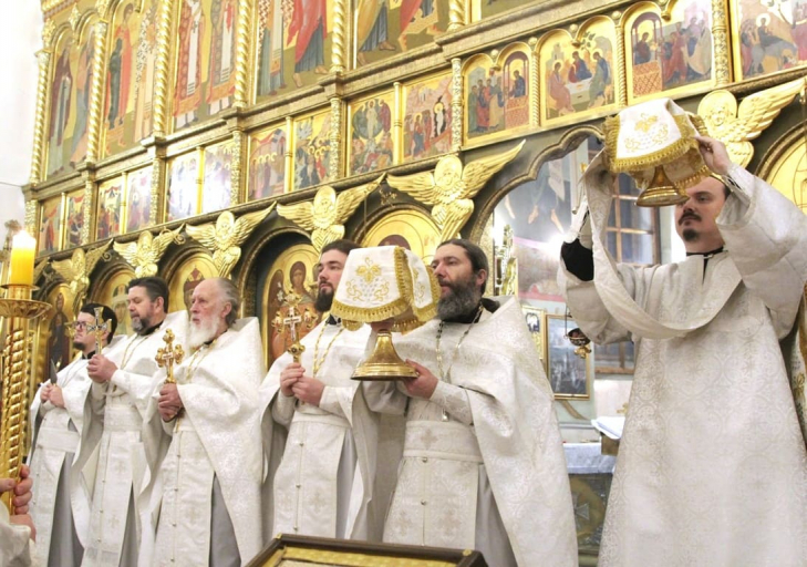 2021_01_07 Рождество Христово, Божественная литургия