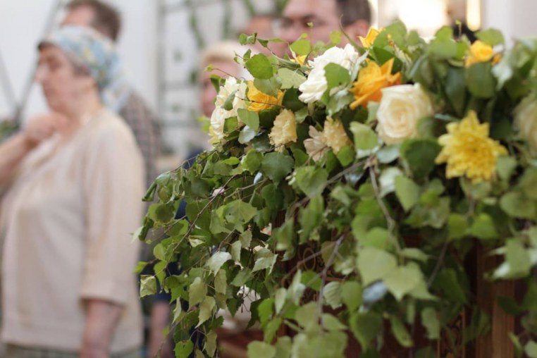 Троица: Литургия, вечерня. 27 мая 2018 года