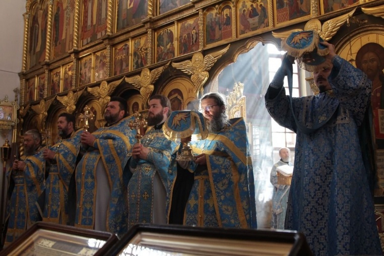 Успение Пресвятой Богородицы, Божественная литургия 28 августа 2019 года