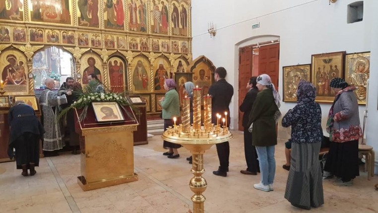 Великая Среда, литургия Преждеосвященных Даров 24 апреля 2019 года