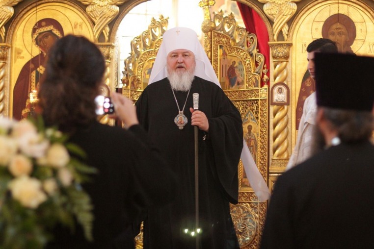 Всенощное бдение под праздник Вознесения Господня 16 мая 2018 года